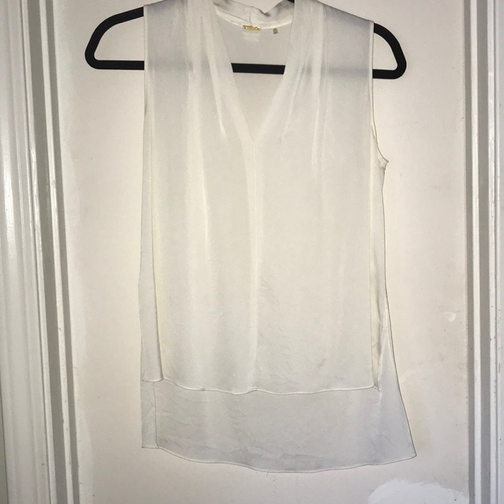 Elie Tahari Judith chiffon blouse SILK